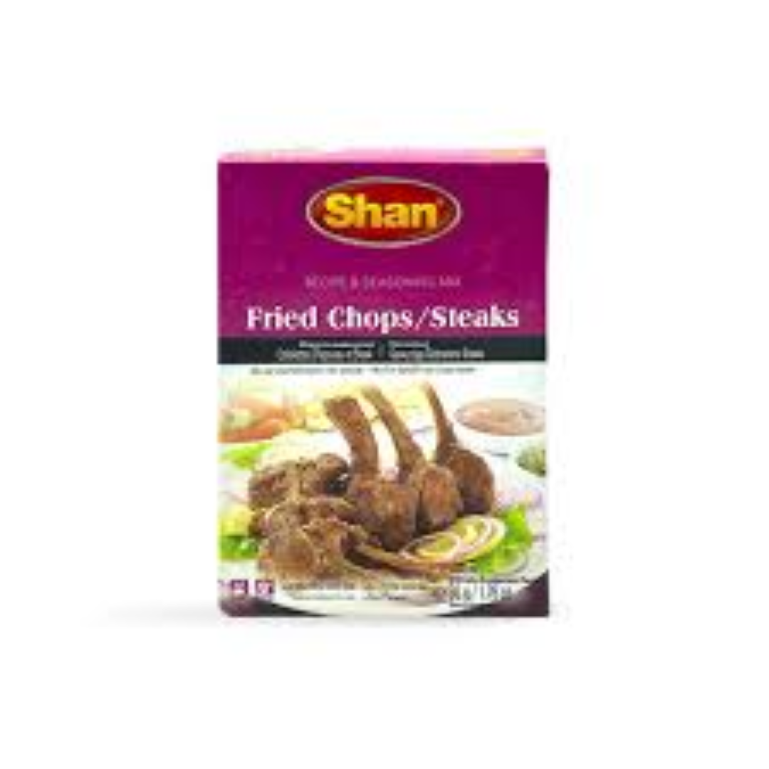 SHAN FRIED CHOP/STEAK MASALA MIX 50G